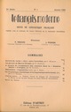 Le français moderne - 1963  - CILF